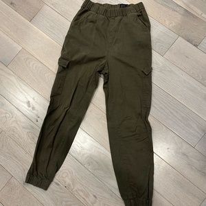 H&M Women's Army Green Cargo pants